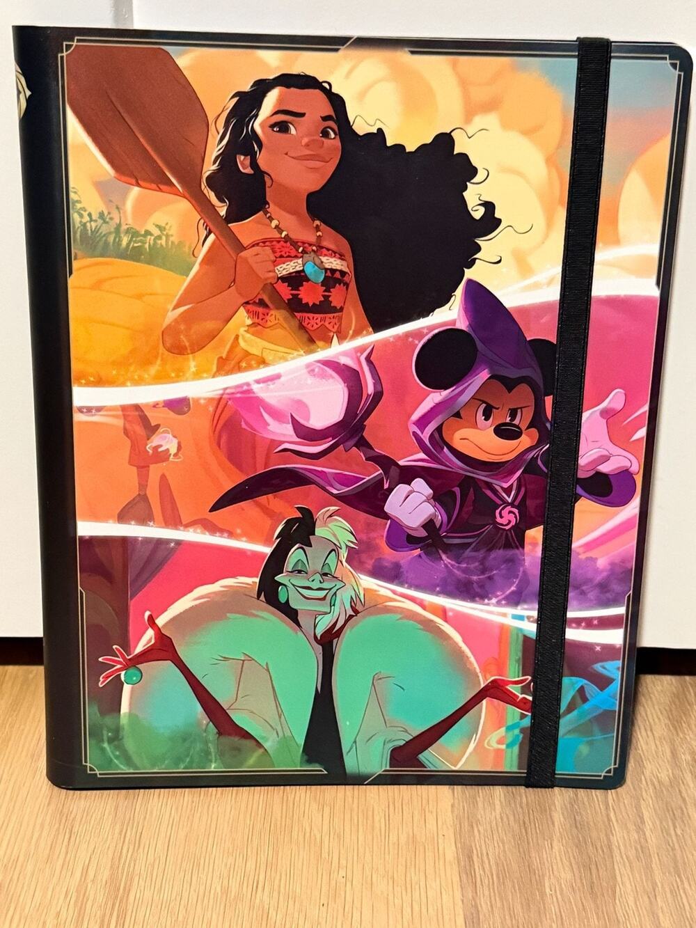 Disney Lorcana First Chapter Card Book Portfolio Binder Holds 252
